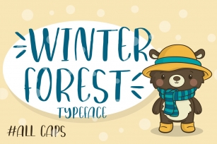 Winter Forest Font Download