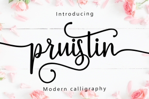Pruistin Script Font Download