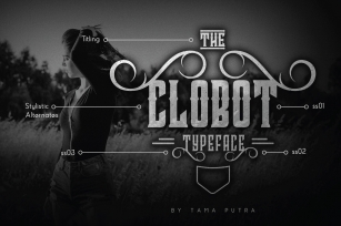 Clobot Decorative Serif Typeface Font Download