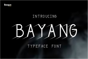 Bayangan font Font Download