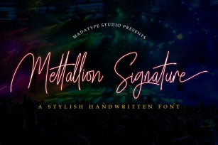 Mettalion Signature Font Download
