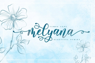 Melyana Script Font Download
