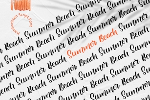 Summer Beach Handwriting Font Font Download