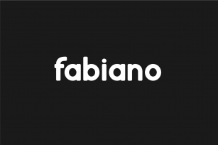 Fabiano. Sans serif family. Font Download