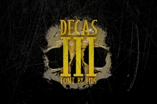 Decas III Font Download