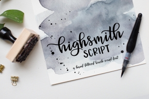 Highsmith Script Font Download