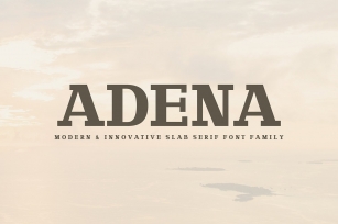 Yahya Slab Serif Font Family Font Download