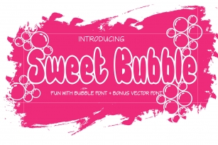 Sweet Bubble Font Download