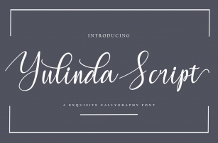 Yulinda Script Font Download