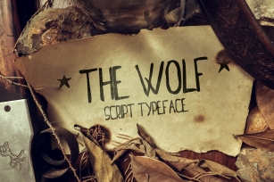 The Wolf font Font Download