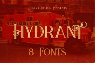 Hydrant - Vintage Style Font Font Download