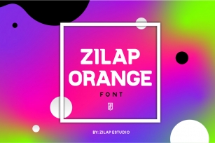 Zilap Orange Font Download