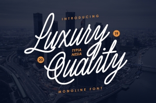 Luxury Quality Font Font Download