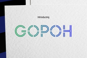 GOPOH Font Download