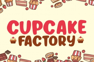Cupcake Factory Font Download