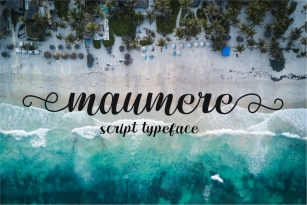 maumere script Font Download