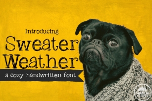 Sweater Weather Handwritten Font Font Download
