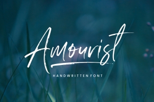 Amourist - Handwritten Font Font Download