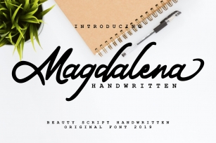 Magdalena | Beauty Script Handwritten Font Download