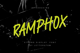 RAMPHOX | Strong Display Font Font Download