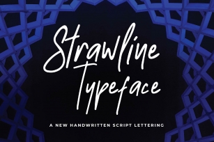 Strawline Typeface Font Download