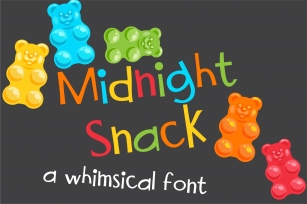 PN Midnight Snack Font Download