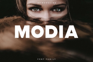 Modia Font Family - Sans Serif Font Download