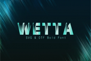 Wetta Regular Font Font Download