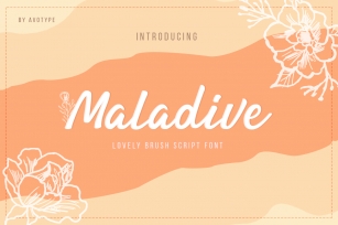 Maladive | Lovely Script Font Font Download