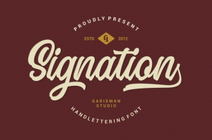 Signation - Handlettering Font Font Download