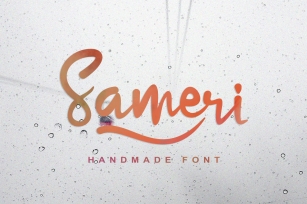 Sameri Brush Font Download