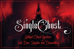 Singel Ghost Font Download