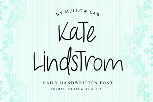 Kate Lindstrom Script Font Download