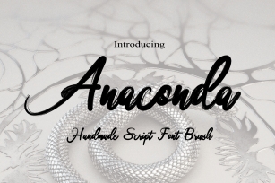 Anaconda Font Download