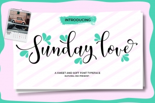 Sunday love Font Download
