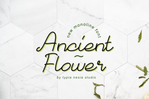 Ancient Flower Font Download
