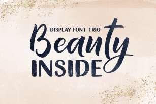 Beauty Inside Font Trio Font Download