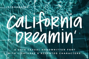 California Dreamin Font Font Download
