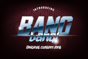 BANGbang! Font Download