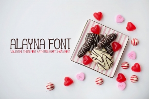 Alayna Valentines Love Font Font Download