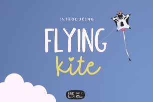 Flying Kite Font Font Download