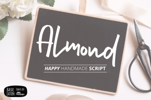 Almond Hand Lettering Script Fonts Font Download