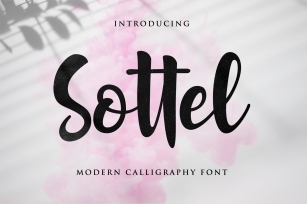 Sottel script Font Download