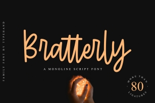Bratterly Font Download