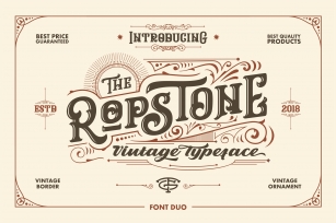 Ropstone + Special Bonus Font Download