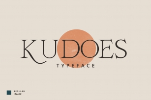 Kudoes Typeface Font Download