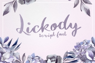 Lickody Font Download