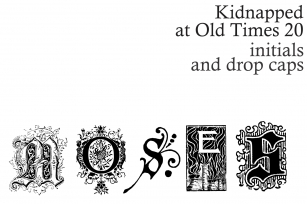 Kidnapped at Old Times 20 Font Download
