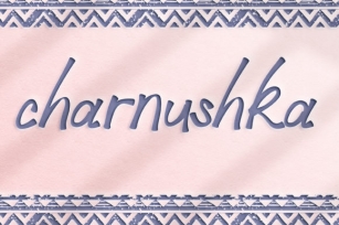 Charnushka Font Download