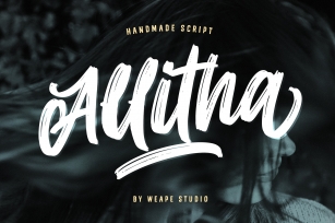 Allitha Handmade Script Font Download